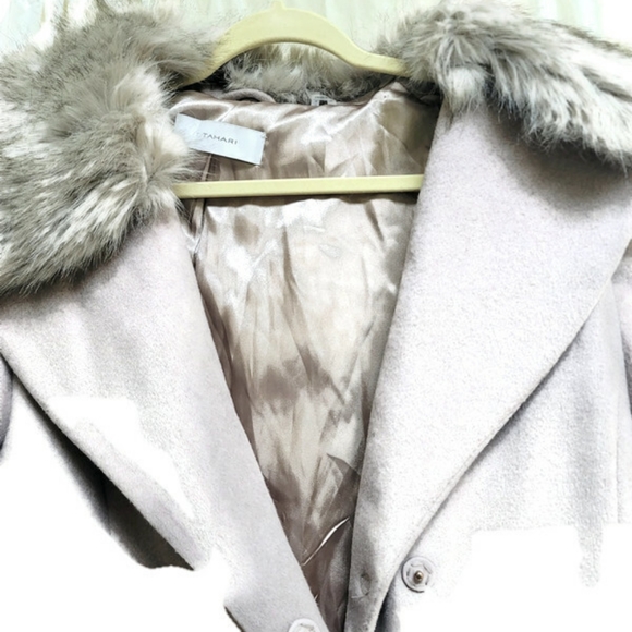 New Tahari Brown sugar Women Coat - Picture 3 of 6